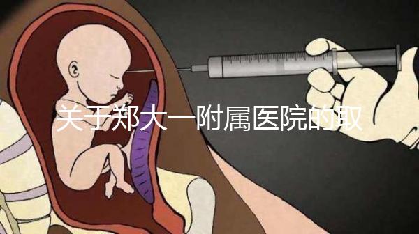 關于鄭大一附屬醫院的取卵流程和住院情況，試管媽媽請收好