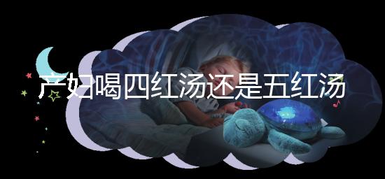 產婦喝四紅湯還是五紅湯？兩者區別大對比