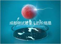 成都做試管嬰兒的價格是多少？做一個三代試管嬰兒需要多少錢？