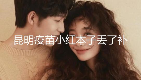 昆明疫苗小紅本子丟了補辦流程、資料來了，五華區人別錯過