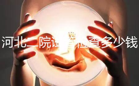 河北二院試管檢查多少錢(qián)公布，項(xiàng)目不同價(jià)格自然有所差異