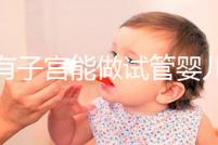 沒有子宮能做試管嬰兒(沒有子宮能做試管嬰兒嗎視頻解答)