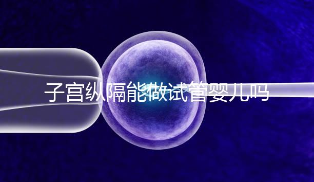 子宮縱隔能做試管嬰兒嗎？妊娠成功率給你最終答案