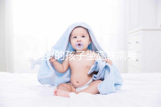 帶兩歲的孩子坐高鐵需要什么證件？附上公交車的注意事項