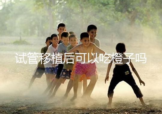 試管移植后可以吃橙子嗎？懷孕初期涼性食物不能吃？