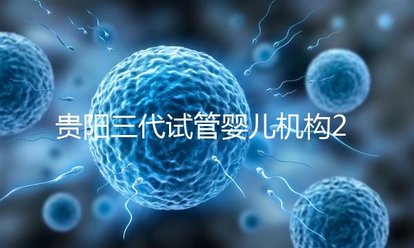 貴陽三代試管嬰兒機構2024年排名前十，參考知名醫院名單！